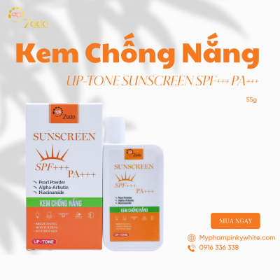TONE UP & CORRECTING MATTE SUNSCREEN SPF50+ PA++++ - ZADO 60g